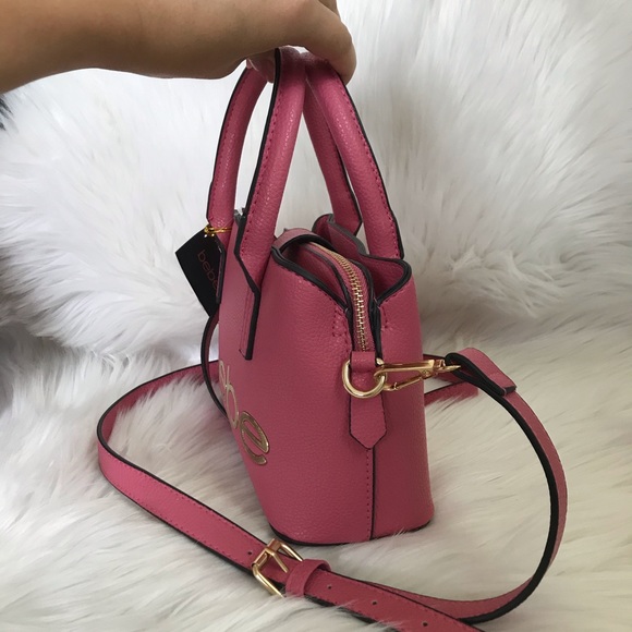 bebe Bags Bebe Mini Pink Tote Shoulder Bag Purse Poshmark